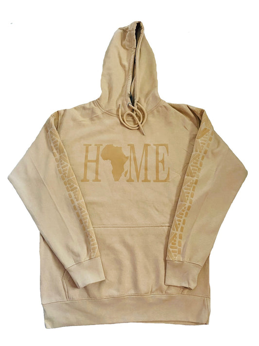 Tan Unisex Home Hoodie