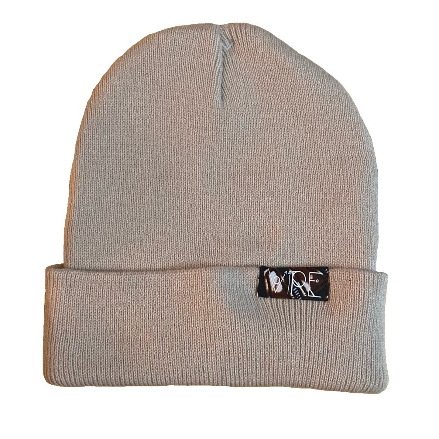 Tan Beanie w/ small tag