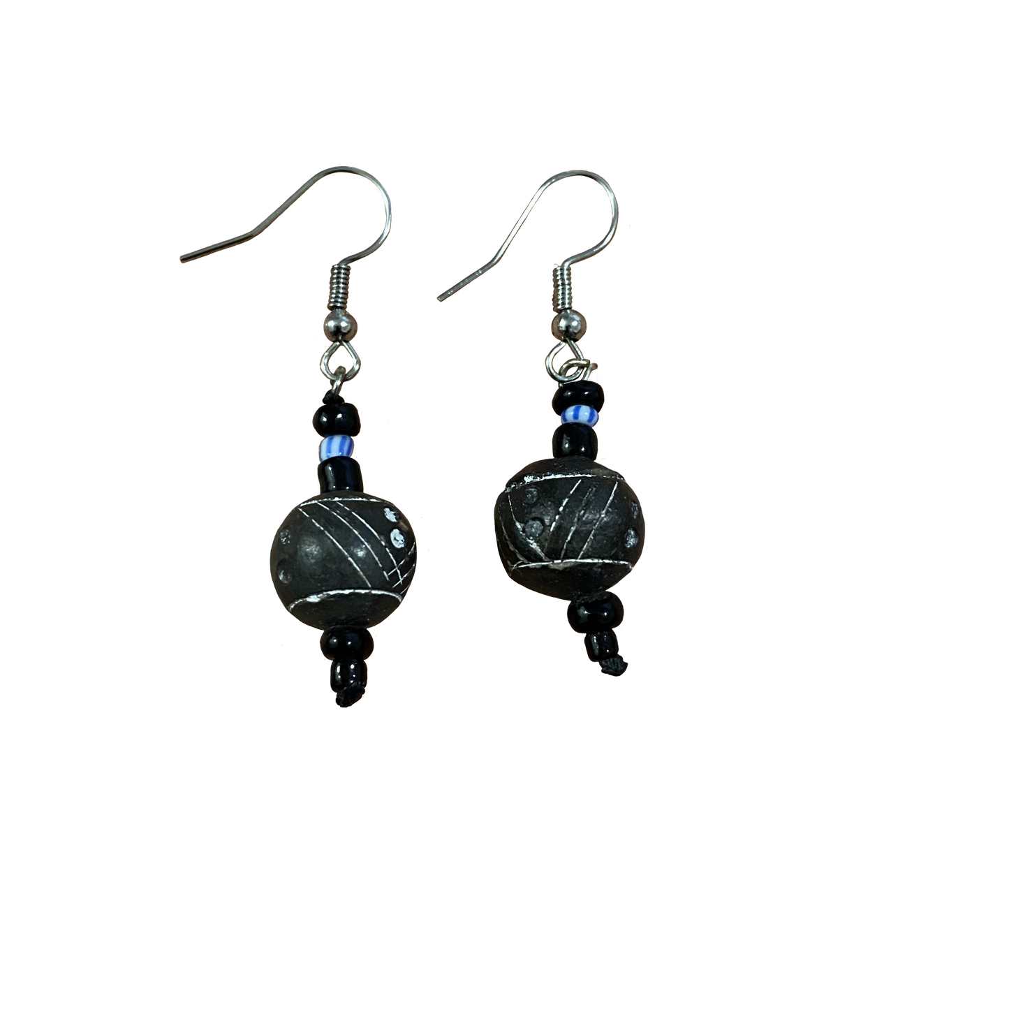 Clay Beaded Earrings