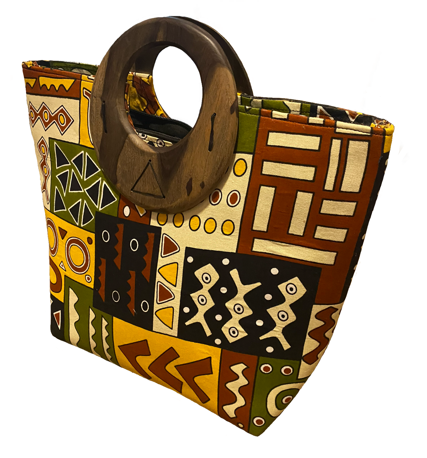 Ankara Handle Bag