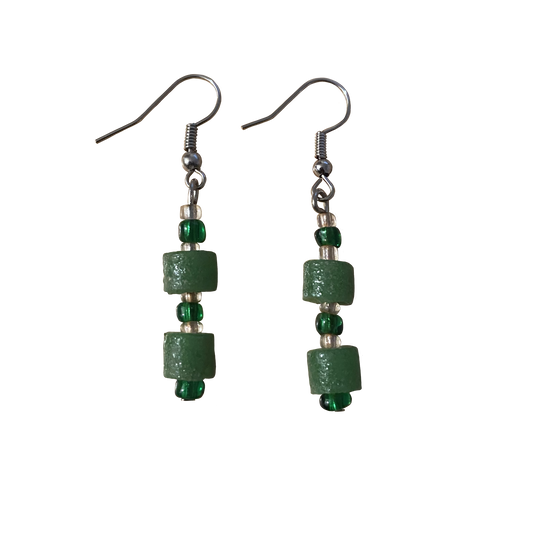 Clay Beaded Earrings