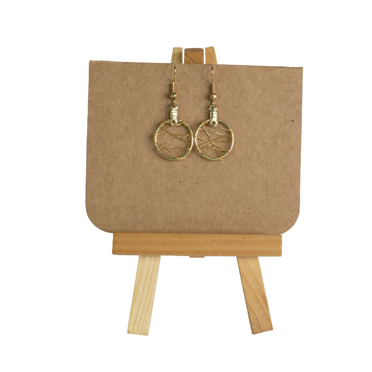 Gold (mini) Wire Earrings