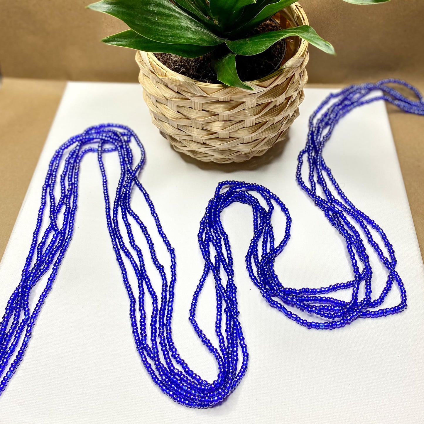 Waistbeads- Cobalt Blue