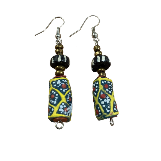 Clay Beaded Earrings