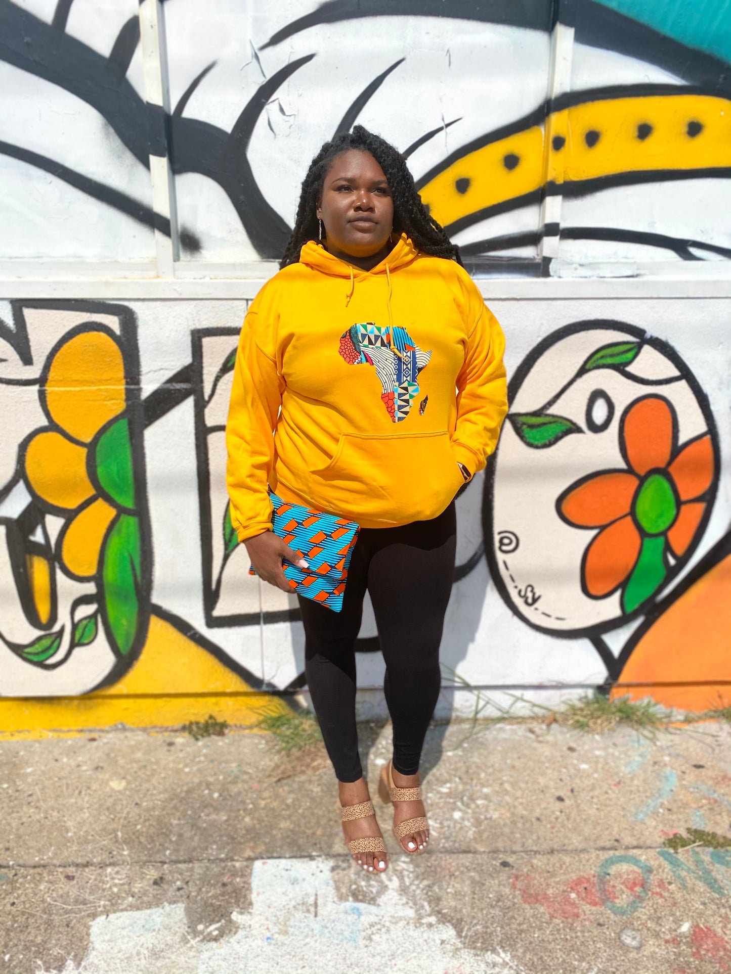 Golden Africa Hoodie