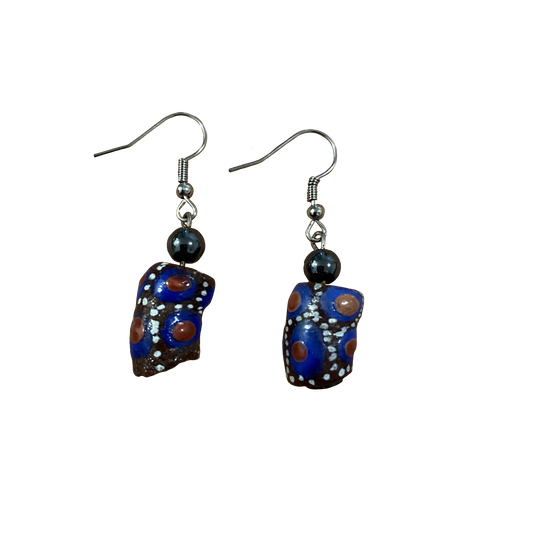 Clay Beaded Earrings