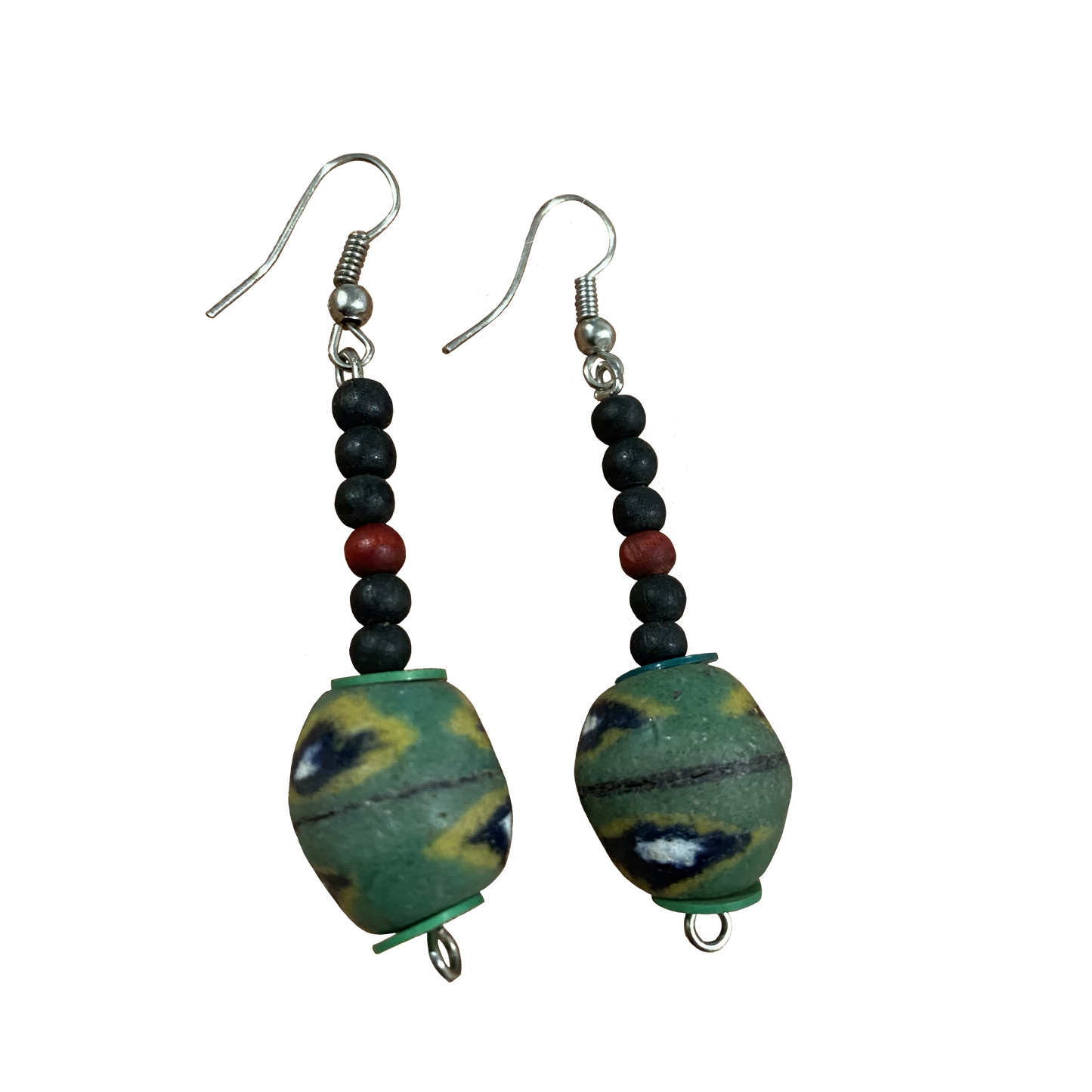 Clay Beaded Earrings