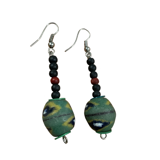 Clay Beaded Earrings