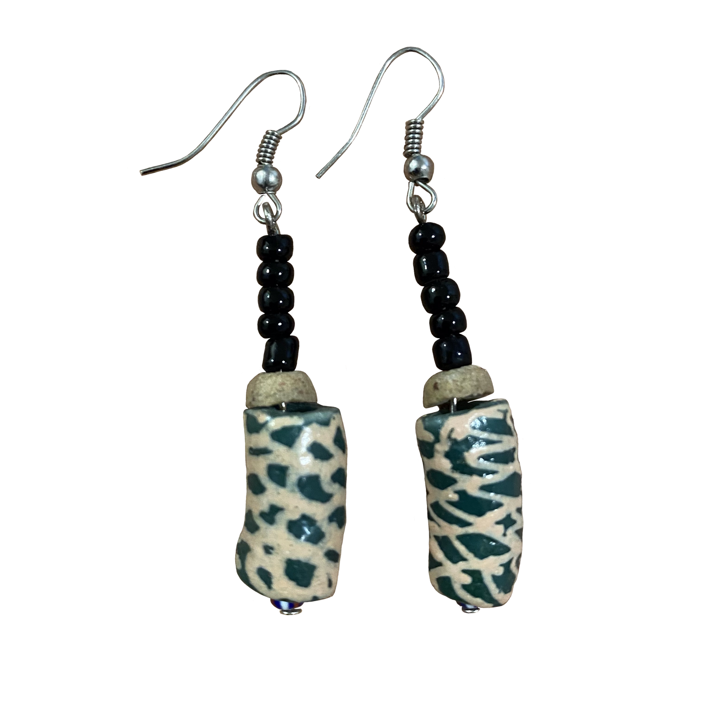 Clay Beaded Earrings