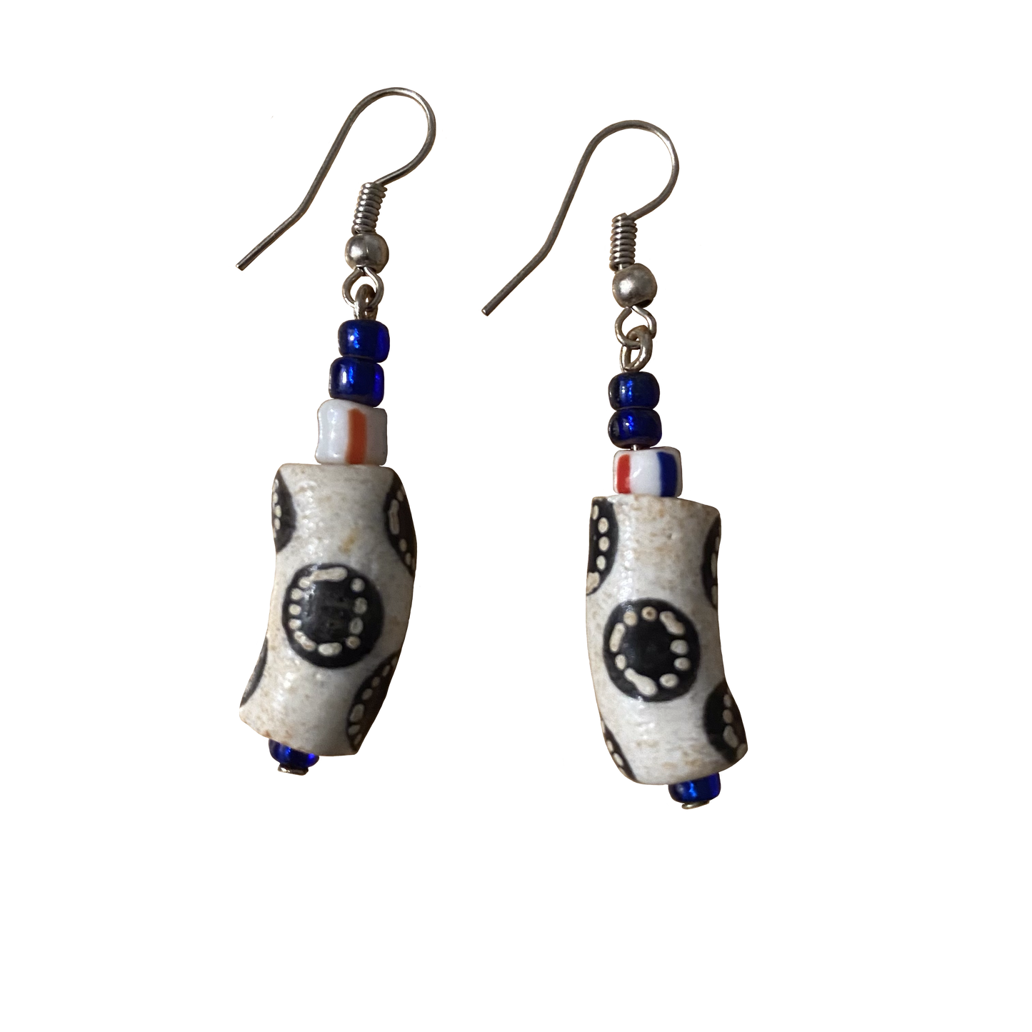 Clay Beaded Earrings