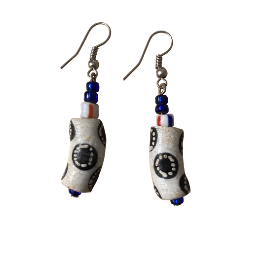 Clay Beaded Earrings