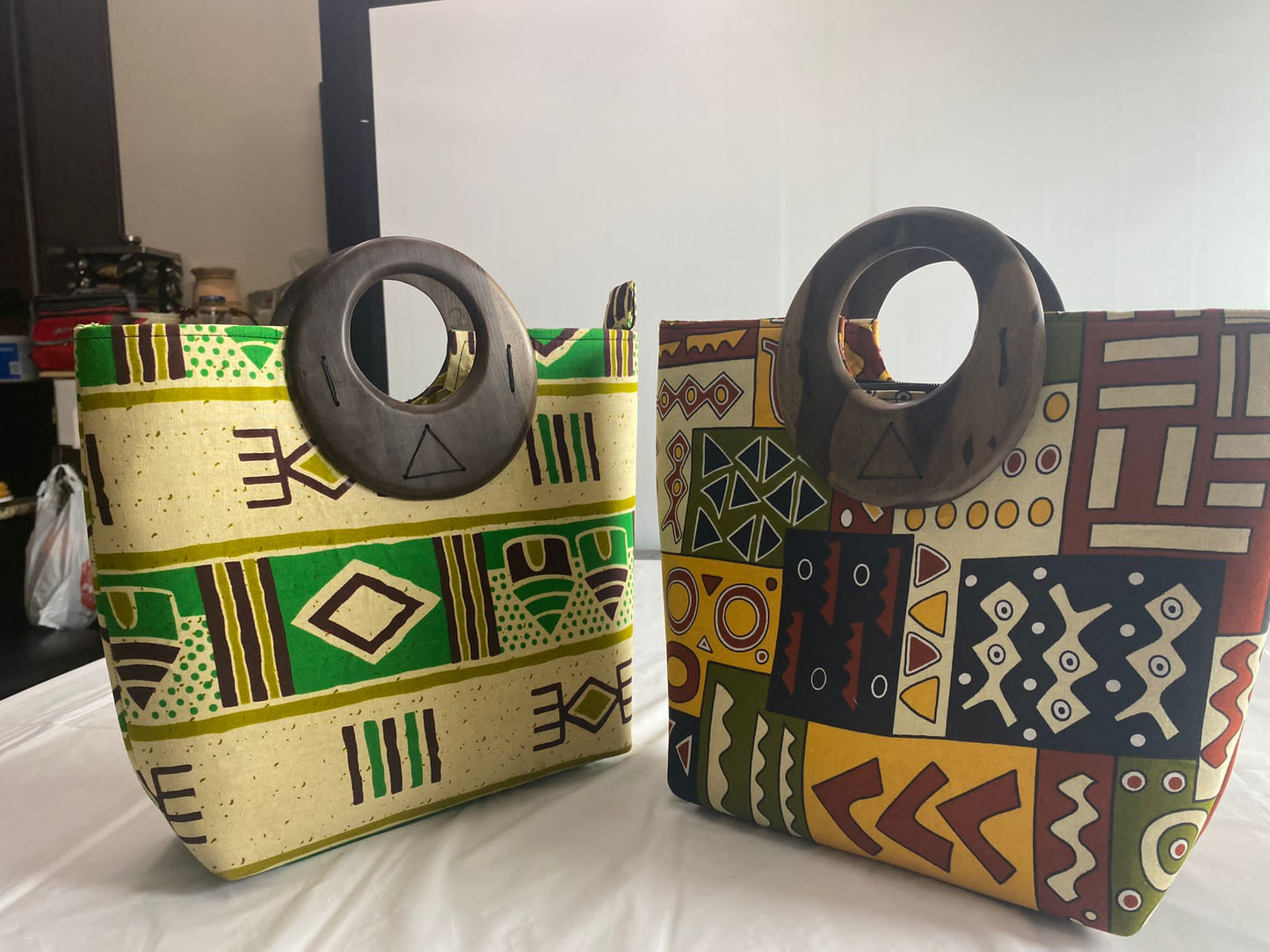 Ankara Handle Bag