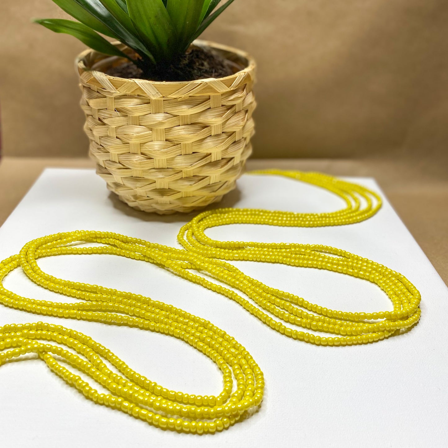 Waistbeads- Yellow