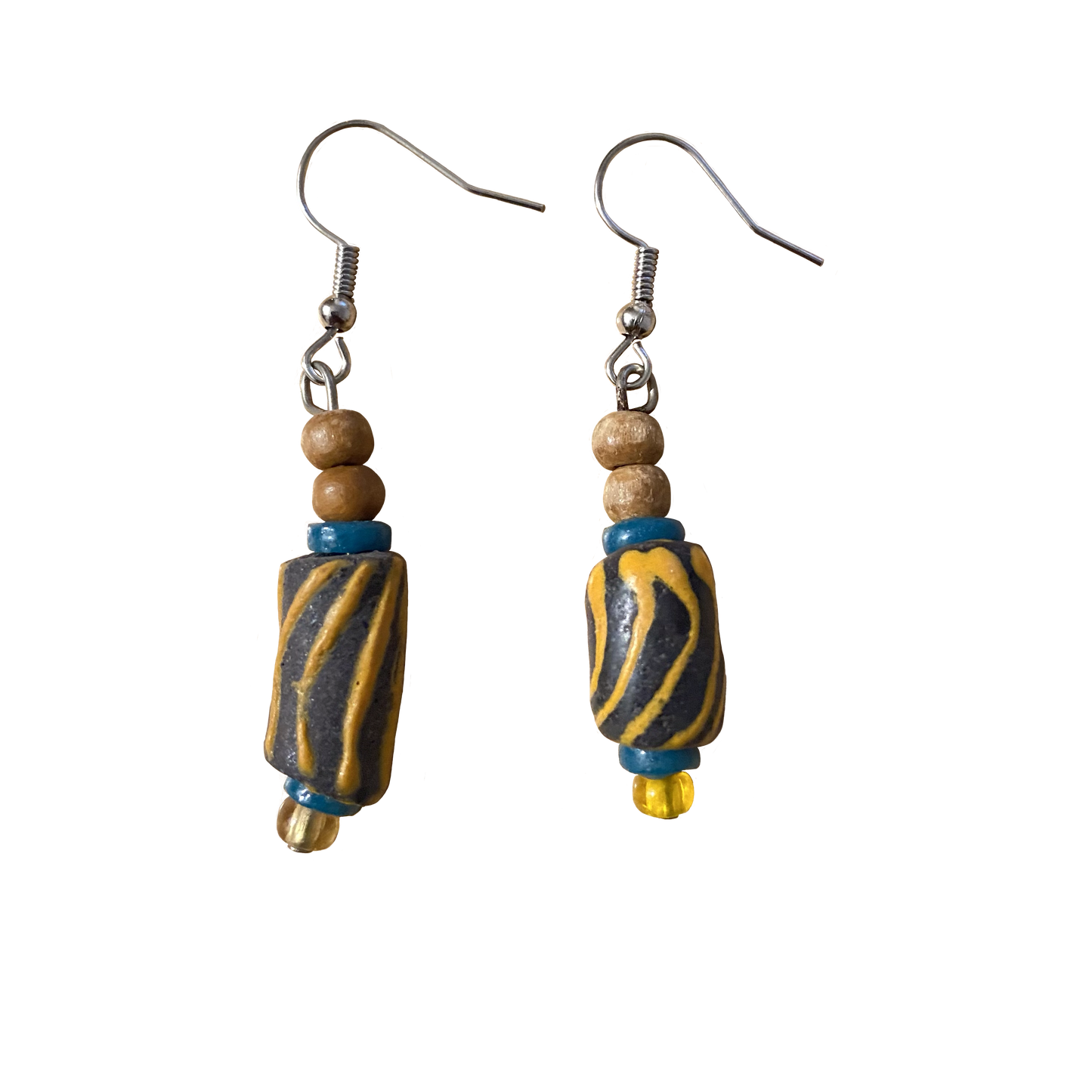 Clay Beaded Earrings