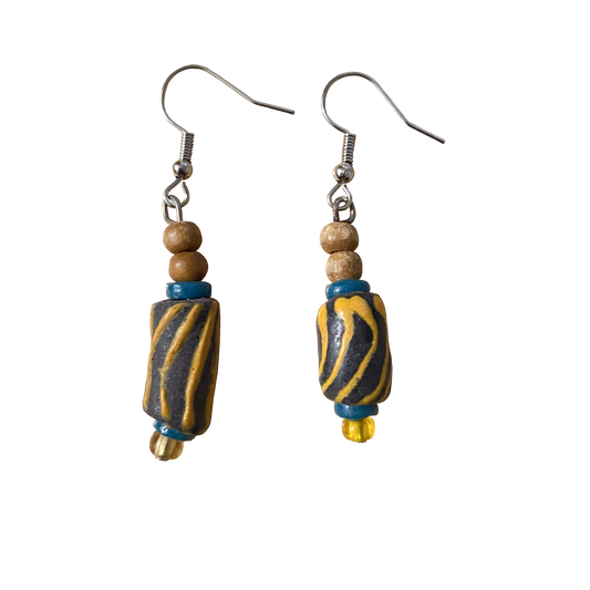 Clay Beaded Earrings